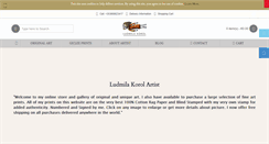 Desktop Screenshot of korolart.com